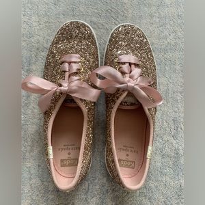 Kate Spade glitter Keds